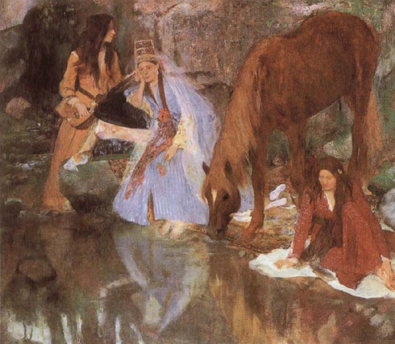 Mlle Eugenie Fiocre in the Ballet, Edgar Degas